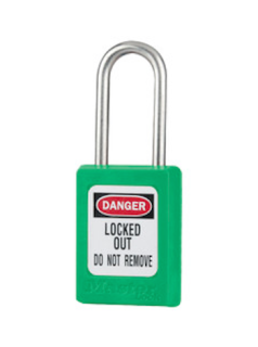 S33MKGRN | Zenex Padlock - Keyed different and Master Keyed (Master Key to order separately) - NO Key retaining main