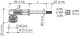 Connector with cable YI2A14-020VB3XLEAX, M12, 4-PIN, angled, female, cable 2m, IP65/IP66K/IP67, LED, 2096222 Sick alt_view_2