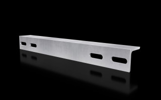 VX Cable clamp rail, mounting angle,  W: 400 mm, 8619400 Rittal