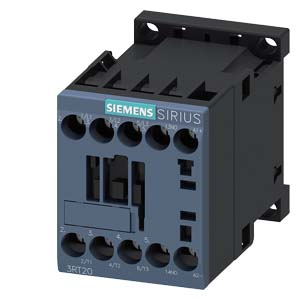 Contactor, AC-3e, 12 A/5.5 kW/400 V, 3-pole, 24 V DC, 1 NO, screw terminal, 3RT2017-1BB41, Siemens main