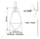 Bip Stop VR, pluds, augstums=130mm, d=70mm,lvada=20m, max t.85C, 250VAC 0BIPSTOPV20 ATMI alt_view_2
