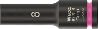 8790 B Impaktor Deep Socket with 3/8" drive, 8 x 63 mm, 05005550001 Wera main