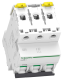 Circuit breaker Acti9 iC60N 3P C 10A MCB, Schneider Electric, A9F74310 alt_view_2