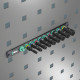 9661 Magnetic rail B Impaktor Deep Imperial 1 socket set, 3/8" drive, 9 pieces, 05005591001 Wera alt_view_6