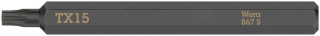 867 S TORX® bits for impact screwdrivers, TX 15 x 70 mm, 05018166001 Wera main