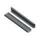 Plinth front and rear part W=1200 H=100mm stainless steel, KCSOBX1201, Schrack Technik main