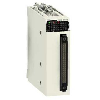 discrete output module, Modicon X80, 32 transistor outputs, 24V DC positive