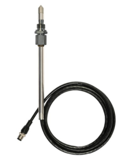 HTP501-T10F4K2L200PA25C3 Humidity / Temperature Probe, Type: Pressure-tight probe up to 20 bar and 120 °C, Filter: Stainless steel sintered, Probe length: 200mm, cable 2m, Process connection: 1/2" NPT - sliding fitting, coating and sensor leads protection main