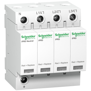 iPRD40r modular surge arrester - 3P + N - 350V - with remote transfert main