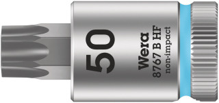 8767 B HF TORX® Zyklop bit socket with holding function, 3/8" drive, TX 50 x 38.5 mm, 05003072001 Wera main