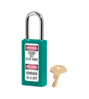 411TEAL | Zenex Padlock - Keyed different - Key retaining main