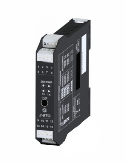 8-CH thermocouple input module / RS485 ModBUS RTU, Micro USB port Z8TC1 Seneca main