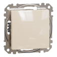 Switch, Sedna Design & Elements, 1-way, 10AX, PRO, beige main