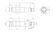 Foto sensors S50-MR-5-F01-PP, uztvērējs, 0…20 m, NO/NC, PNP, 952021370 Datalogic alt_view_2