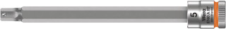 8740 A HF Zyklop bit socket with holding function, 1/4" drive, 5 x 100 mm, 05003336001 Wera main