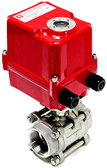 Ball valve with electric actuator GGG 40.3, PTFE T-EAV920.50 , TEAV92050 SMS Tork main