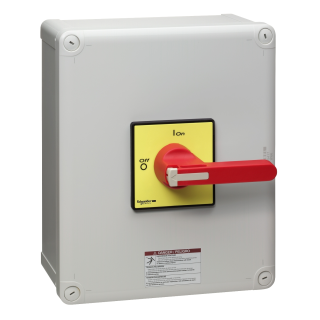 TeSys Vario enclosed, emergency switch disconnector, 115A, UL/CSA, long handle main