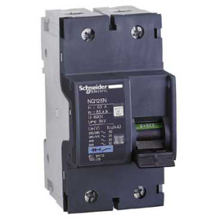 Automātslēdzis Acti9 NG125N MCB 2P C 25A, Schneider Electric, 18624 main