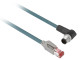 Ethernet copper cable, Jumper M12/RJ45 straight/elbowed shielded 3 m, XGSZ22E4503 main