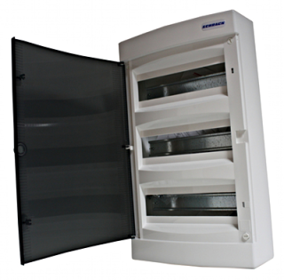 Virsapmetuma sadale 3 rinda, 36Mod, IP40, BK080103-- Schrack Technik main