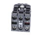 Complete body contact assembly and light block, Harmony XB5, plastic, universal LED, body fixing collar, 1NO + 1NC, 24V AC DC alt_view_2