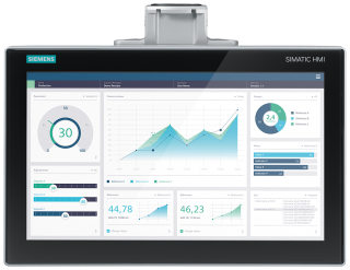 SIMATIC HMI MTP1500 Unified Comfort PRO Suitable for support arm without exte..., 6AV2128-3QB27-0AX0, Siemens main