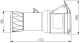 Розетка настенная 3P+N+E, 6h, 415V, 32A, IP44, PKF32M435 Schneider Electric alt_view_3