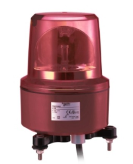 Rotating beacon, Harmony XVR, 130mm, red, without buzzer, 24V AC DC
