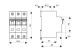 Circuit breaker (MCB) B, 2A, 3-pole, 10kA, Schrack Teknik, BM018302-- alt_view_2