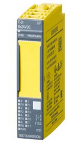 6ES7136-6BA01-0CA0 SIMATIC DP, electronic module for ET 200SP, F-DI 8x 24 V DC HF, 15 mm width, up to PLe (ISO 13849-1)/ SIL3 (IEC 61508) main