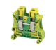 Заземляющая клемма, 10mm2, 76A, желто-зеленый, NSYTRV102PE Schneider Electric alt_view_2