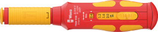 7508 VDE Kraftform Safe-Torque Speed Torque screwdriver, 0.4-2.0 Nm, 9 x 0.4 Nm x 0.8 Nm x 1.2 Nm x 1.6 Nm x 2.0 Nm x 192 mm, 05075870001 Wera main