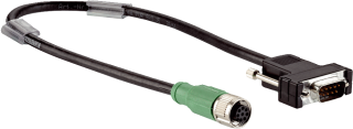 Connection cable SICK DSL-2D08-G0M5AC2, M12/Sub-D, 0.5 m, 2048439 main