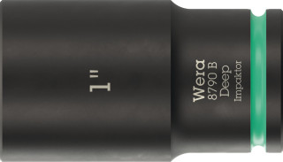 8790 B Impaktor Deep Socket with 3/8" drive, 1" x 63 mm, 05005576001 Wera main