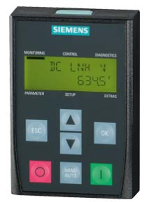 SINAMICS Basic Operator Panel (BOP-2), IP55 / UL type 12, 6SL3255-0AA00-4CA1, Siemens main