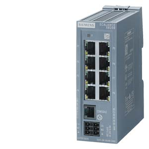 SCALANCE XB208, managed Layer 2 switch, 8x RJ45, DEF: PN IO, 6GK5208-0BA00-2AB2, Siemens main
