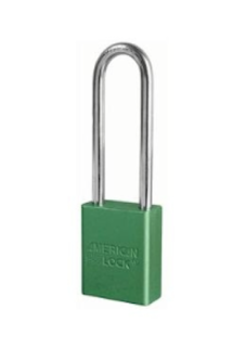 A1167MKGRN | Anodized Aluminium Padlocks - Master Keyed (Master Key to order separately) - 6 Pin locking mechanism main
