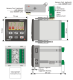 CONTROLLER FOUR SETPOINTS 72X72 4+4 Digit 3 RL+1V/mA-SSR-RS485-24/220V, ATR171-23ABC-T Pixsys alt_view_5