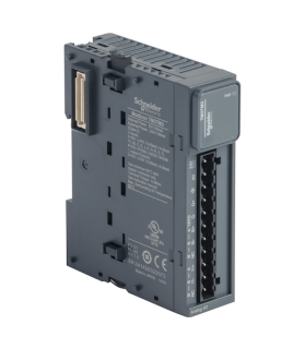 analog IO module, Modicon TM3, 2 analog or temperature inputs, 1 analog output, screw, 24V DC main