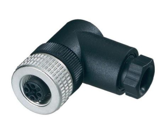 Elwika 4008 V konektors "Female" M8 ,3 pin, lenķī ELWIKA4008V Hirschmann main