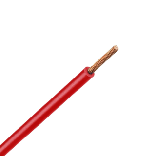 Vads H07V-K 1.5mm2 sarkans