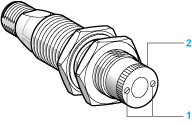 Photoelectric sensor, XUB, thru beam, laser, Sn 100 m, 12...24 VDC, cable 2 m, XUBLBPCNL2 alt_view_4