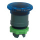Head for illuminated push button, Harmony XB5, plastic, blue mushroom 40mm, 22mm, latching turn to release, clear boot alt_view_2