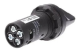 Monolithic selector switch, Harmony XB7, plastic, black, 22mm, stay put, 3 positions, stay put, 2NO alt_view_5