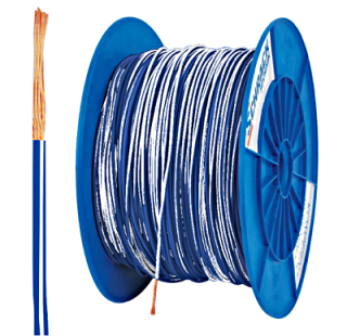 Vads H07V-K 1,5mm2 zils/balts 300m, XC91050127 Schrack Technik main