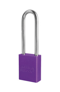 A1107KAMKPRP | Anodized Aluminium Padlocks - Keyed Alike and Master Keyed (Master Key to order separately) - 5 Pin locking mechanism main