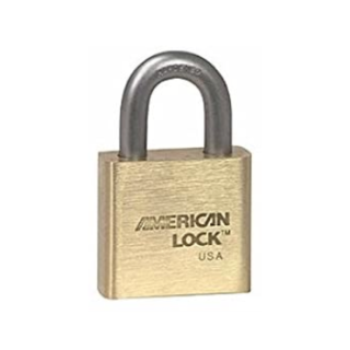 A5570MK | American Lock Solid Brass Padlock. Boron shackle - Master Keyed main