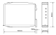 Sprieguma kontroles relejs, 24…240VAC/DC, 2 x C/O, UR6U1052 Schrack Technik alt_view_2
