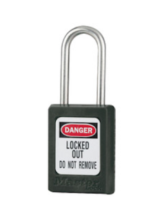 S33KAMKBLK | Zenex Padlock - Keyed Alike and Master Keyed (Master Key to order separately) padlock - NO Key retaining main