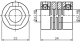 KUP-0606-S BEAM COUPLING, 2056406 Sick alt_view_2